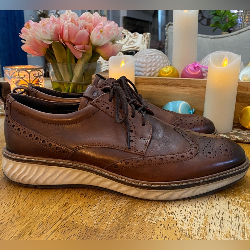 ECCO Men's ST.1 Hybrid Wingtip Brogue oxfords